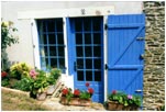 French Blue Door by Joan Francis Photography