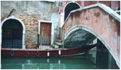 Boat in Venice by Joan Francis