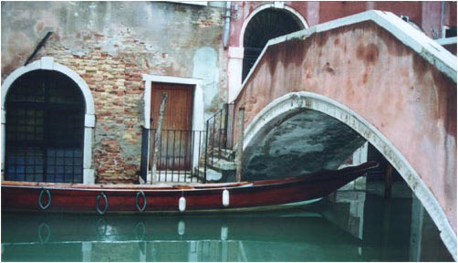 Boat in Venice by Joan Francis Photography