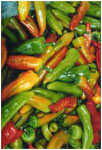 Mexican Chiles by Joan Francis Photography